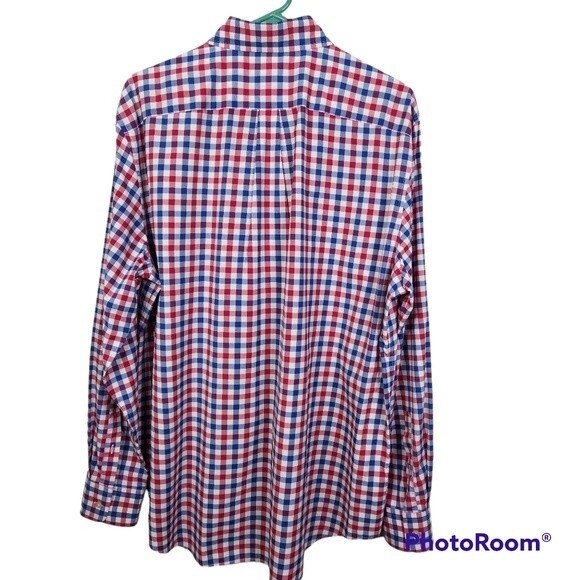 Vineyard Vines Mens Performance Classic Fit Long Sleeve Trucker Shirt Size L - Picture 2 of 6